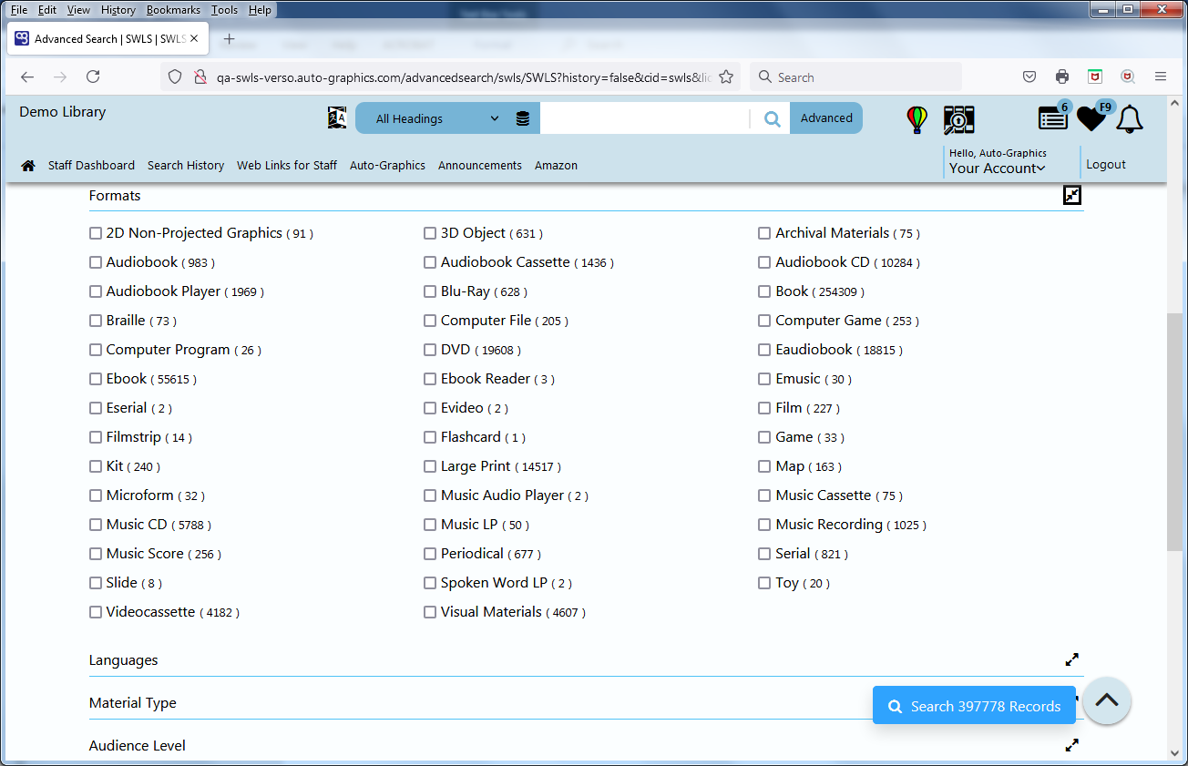 Formats Qualifier