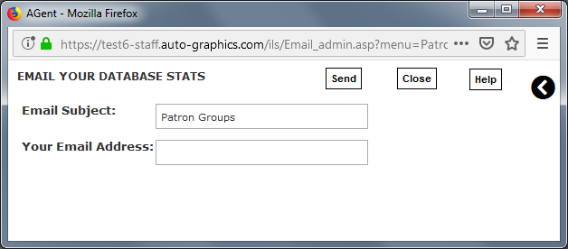 Email Address Screen